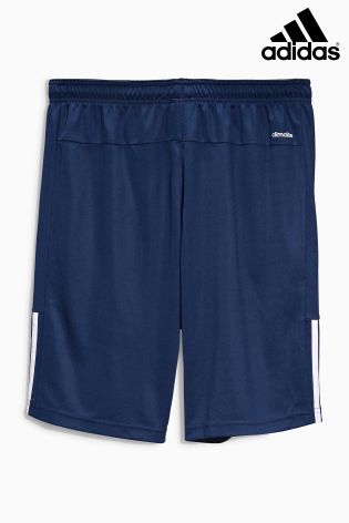 adidas Gym Navy Base 3 Stripe Short